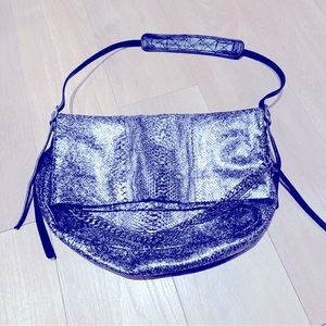 Jimmy Choo-Limited Edition- mettallic  PYTHON bag